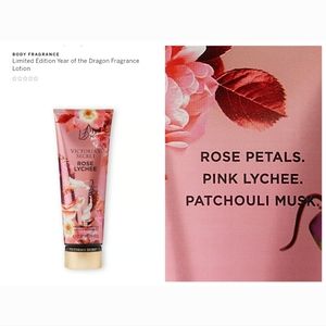 Victoria's secret LIMITED EDITION rose lychee body lotion